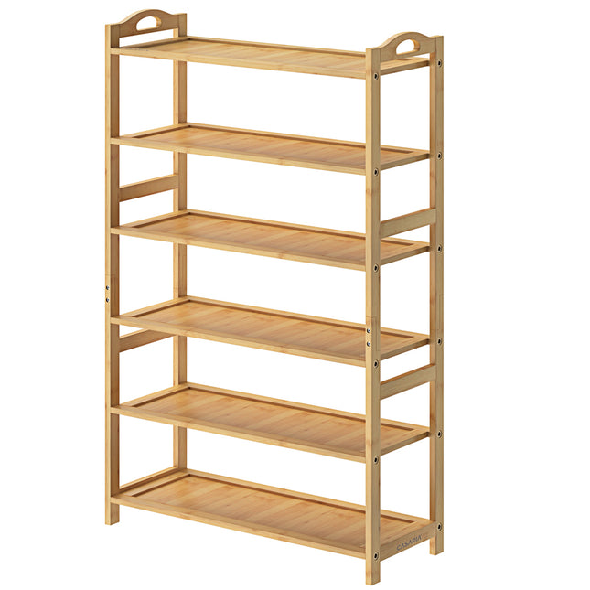 Bamboo Bookcase 42x27x10in