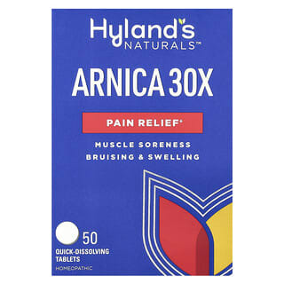 Arnica 30X Pain Relief, 50 Quick Dissolving Tablets by Hyland's Naturals
