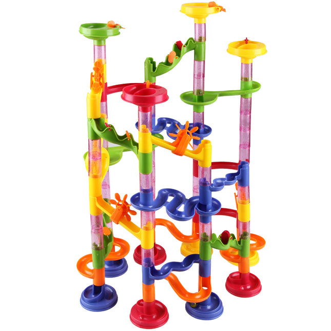 111 pieces Marble Run Junior - including 36 marbles - marbutopia