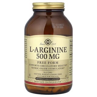 L-Arginine Circulatory Health Dietary Supplement by Solgar - 500mg