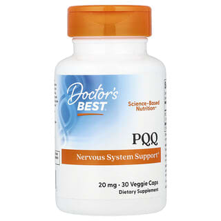 PQQ 20mg - Doctor's Best - Boost Cellular Energy & Vitality