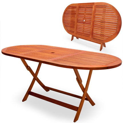 Garden Table Alabama Acacia Wood FSC®-certified 160x85x75cm