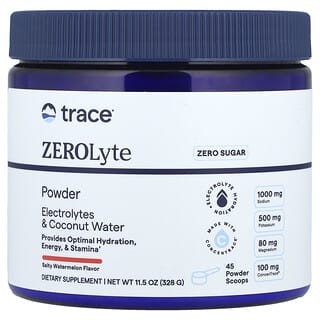 Replenish Electrolytes with Zero Sugar Trace ZEROLyte Powder - Hydrate & Energize