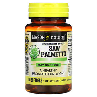 Support Healthy Prostate Function with Mason Natural Saw Palmetto 160mg