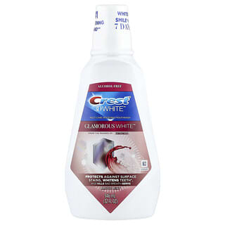 Crest 3D White Whitening Mouthwash | Whitens Teeth & Kills Bad Breath