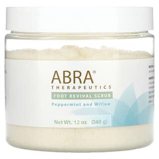 Abra Therapeutics Peppermint & Willow Foot Revival Scrub 12oz