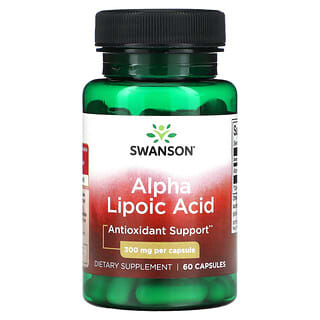 Swanson Alpha Lipoic Acid 300mg - Boost Metabolism & Antioxidant Support