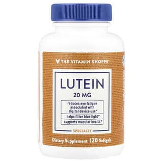 Lutein Softgels, 20mg, 120 Count for Healthy Eyes