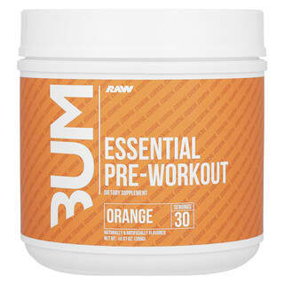 Raw Nutrition Essential Pre-Workout Supplement for Intense Energy & Pumps