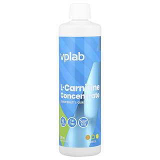 Vplab L-Carnitine Concentrate, Fast-acting Energy & Fat Metabolism