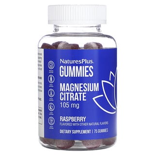NaturesPlus Magnesium Citrate Gummies for Stress Relief & Sleep