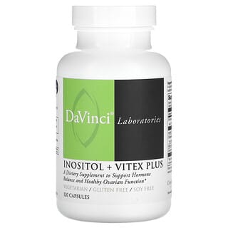 DaVinci Laboratories Inositol + Vitex Plus for Hormone Balance & Ovarian Health