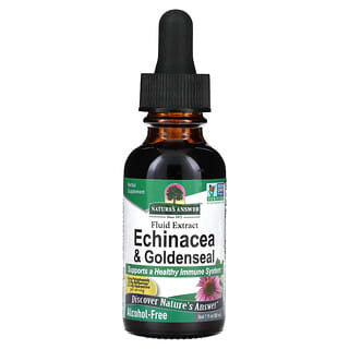 Nature's Answer Echinacea & Goldenseal Herbal Supplement - Immune Support