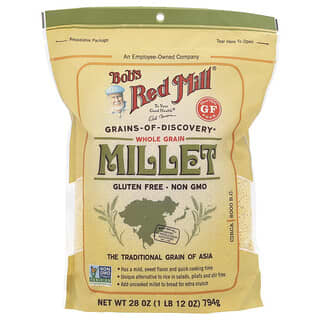 Bob's Red Mill Whole Grain Millet, Gluten-Free, 28 oz (794 g)