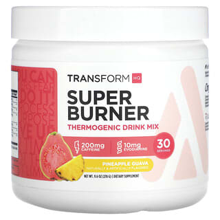 TransformHQ Super Burner Thermogenic Drink Mix - Boost Energy & Fat Loss