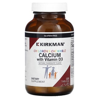 Kids' Natural Calcium Supplement with Vitamin D3 | Kirkman Labs