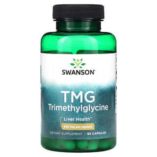 Support Healthy Liver Function with Swanson Trimethylglycine (TMG)