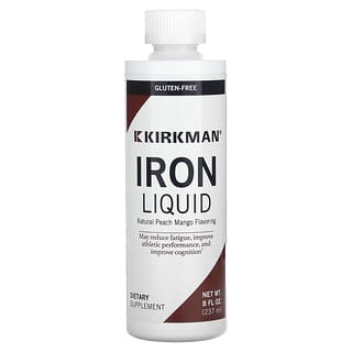 Natural Iron Supplement by Kirkman Labs - Enhance Energy & Cognitive Function