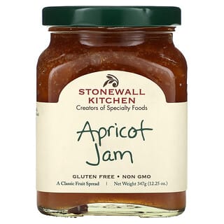 Stonewall Kitchen Apricot Jam, Gluten-Free, 12.25 oz