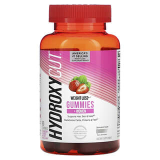Hydroxycut Weight Loss Gummies for Women - Strawberry Flavor