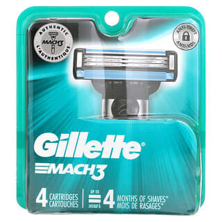 Gillette Mach3 4 Cartridges for Long-Lasting Shaves