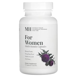 Women's Multivitamin Supplement | 90 Vegetarian Capsules | Michael's Health