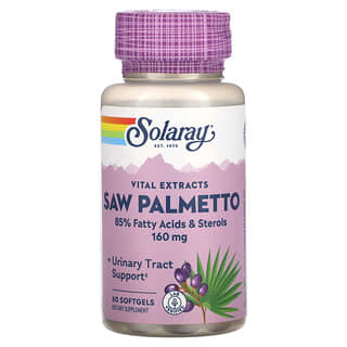 Solaray Saw Palmetto 160mg for Prostate Health & Urinary Support