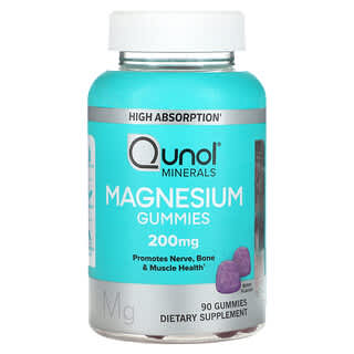 Magnesium Gummies by Qunol - Support Nerve, Bone & Muscle Health