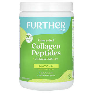 Grass-Fed Collagen Peptides + Cordyceps & Matcha for Energy & Beauty