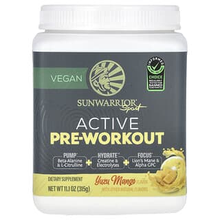 Sunwarrior Active Pre-Workout - Boost Energy & Endurance