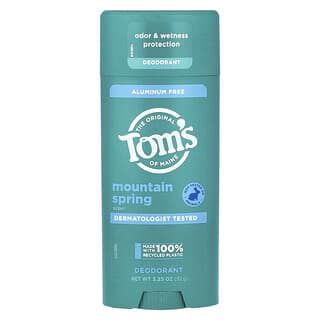 Aluminum Free Deodorant by Tom's of Maine, Mountain Spring, 3.25 oz (92g)