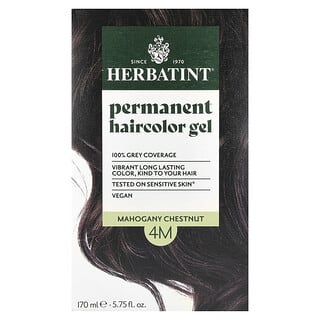 Natural Hair Color with Herbatint 4M Mahogany Chestnut Gel