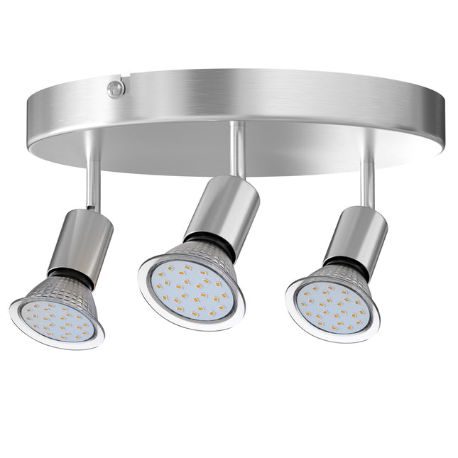 Ceiling Light Amaryllis with 3 Lamps Round Closed