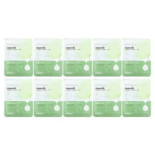 SNP Daily Calming Face Mask, 10 Sheet Masks, Hyaluronic Acid & Cica