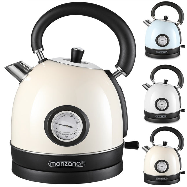 Electric Retro Kettle 18L Blue
