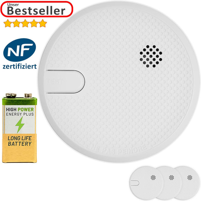 3x Smoke Detector Batteries included
