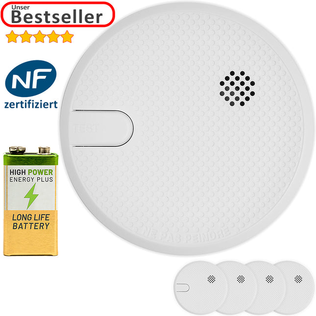 4x Smoke Detector Batteries included