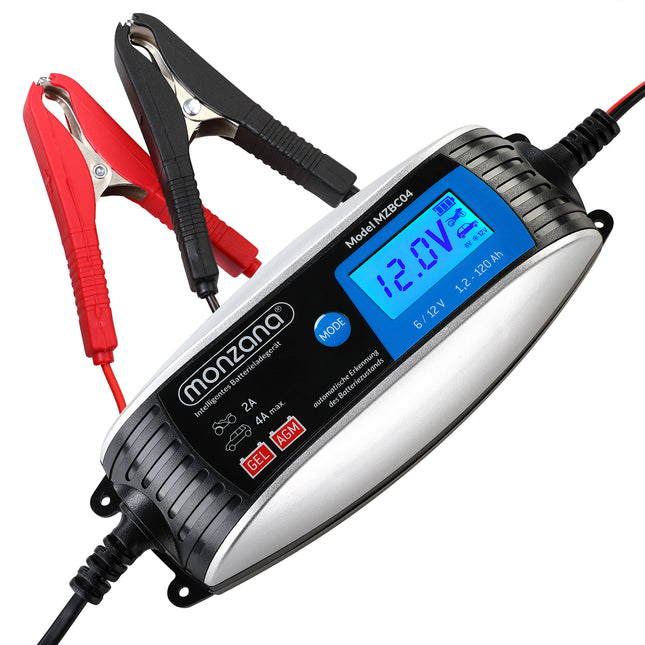 Car battery charger incl charging cable