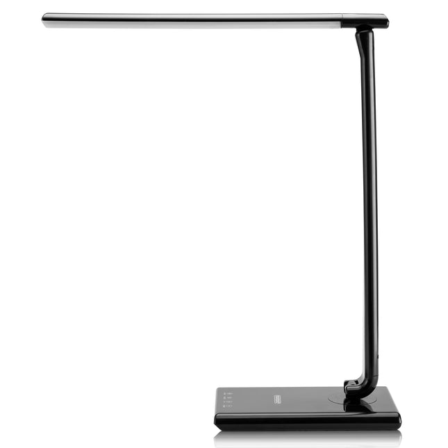 Table Lamp Cataleya Black with USB Charging Port