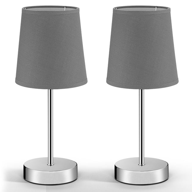 Table Lamp Lumière Set of 2 Grey